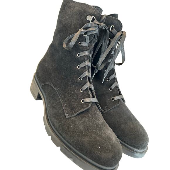 C La Canadienne Suttan Suede Bootie - Chic & Comfortable - SZ 11 M MSRP $595 - Picture 6 of 10